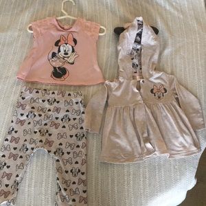 24h SALE Baby Disney 12 mo jacket, pants / shirt